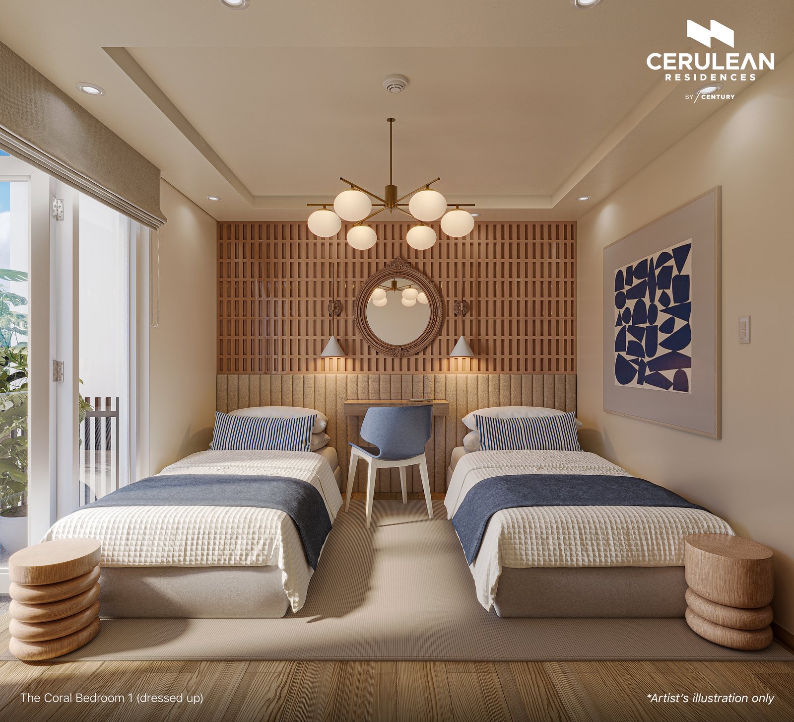 The Coral (Single-Attached) — The Coral Bedroom 1 (dressed up).jpg